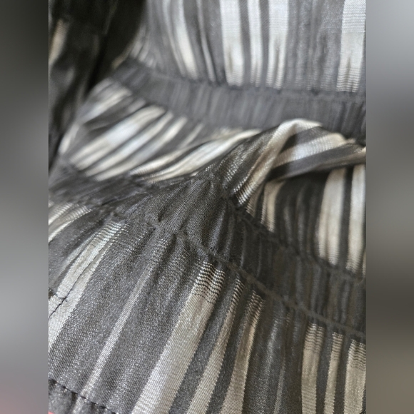 CARBONE Crinkle Ruffle Collar Lightweight Jacket. Size 48/ 16US - Picture 3 of 13